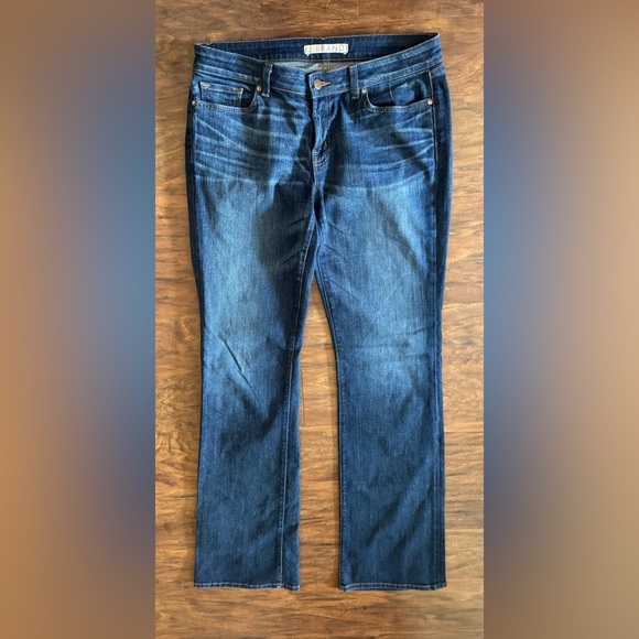 J Brand Curvy Fit Boot Cut Denim Jeans Dark Wash Size 31 - Picture 1 of 10